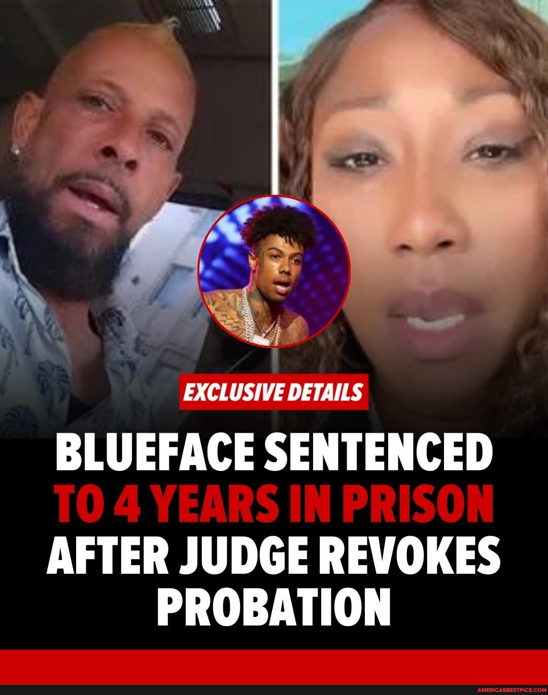 Blueface has been sentenced to 4 years in prison. All the exclusive