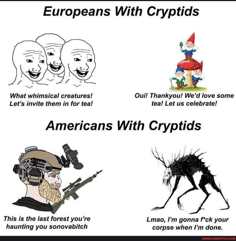 Whimsy Cryptids Europeans With Cryptids What whimsical creatures! Oui! Thankyou! We'd ...