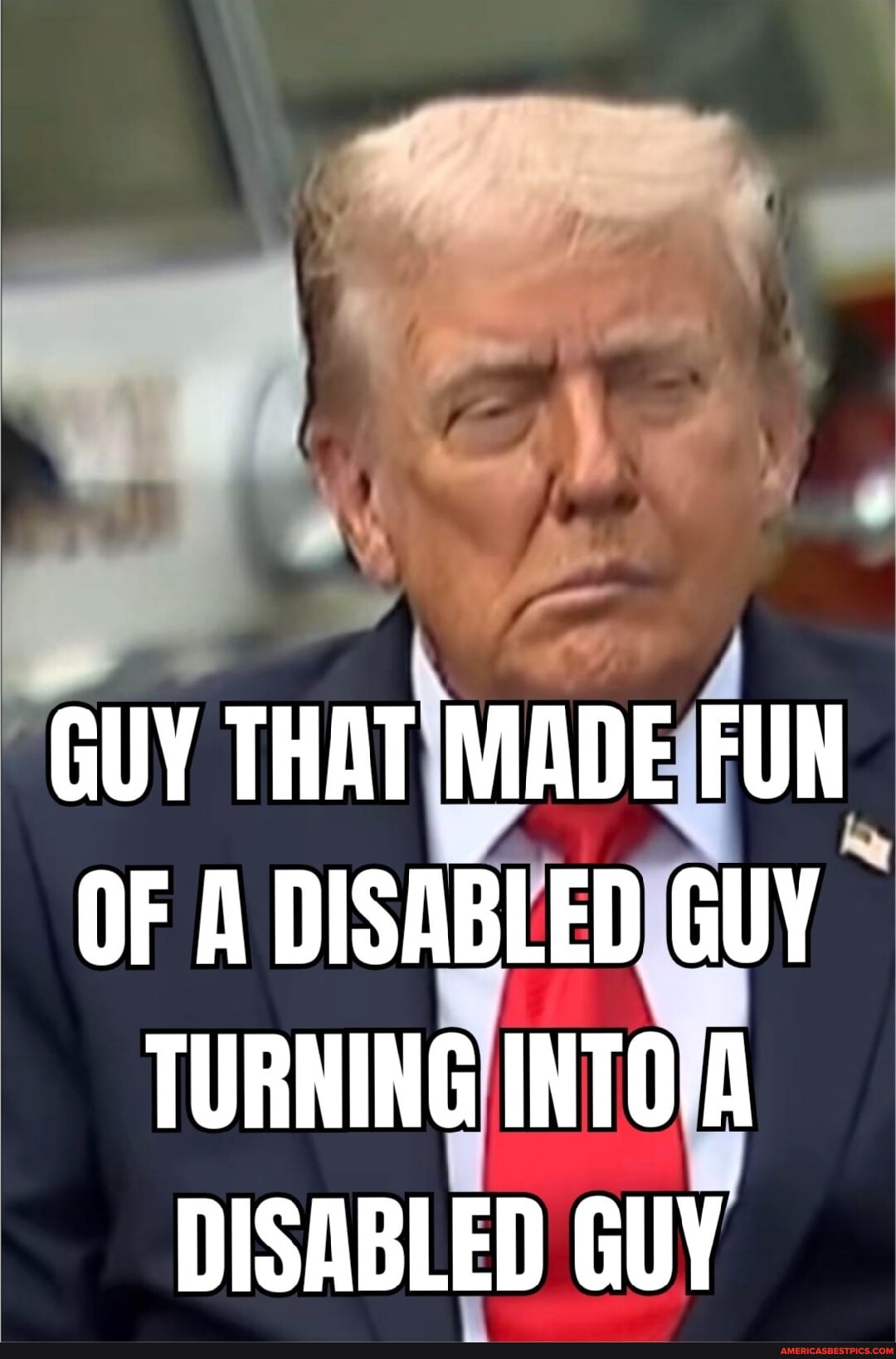 GUY THAT MADE FUN OF A DISABLED GUY TURNING INTOVA DISABLED GUY ...