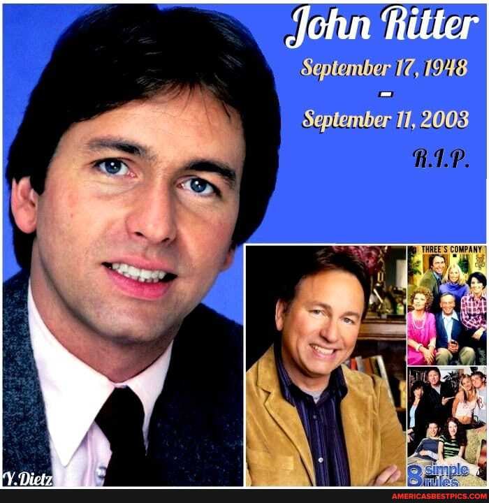 John Ritter Acting Roles Remembering On Friday Actor & Comedian -John Ritter. (September 17 ...