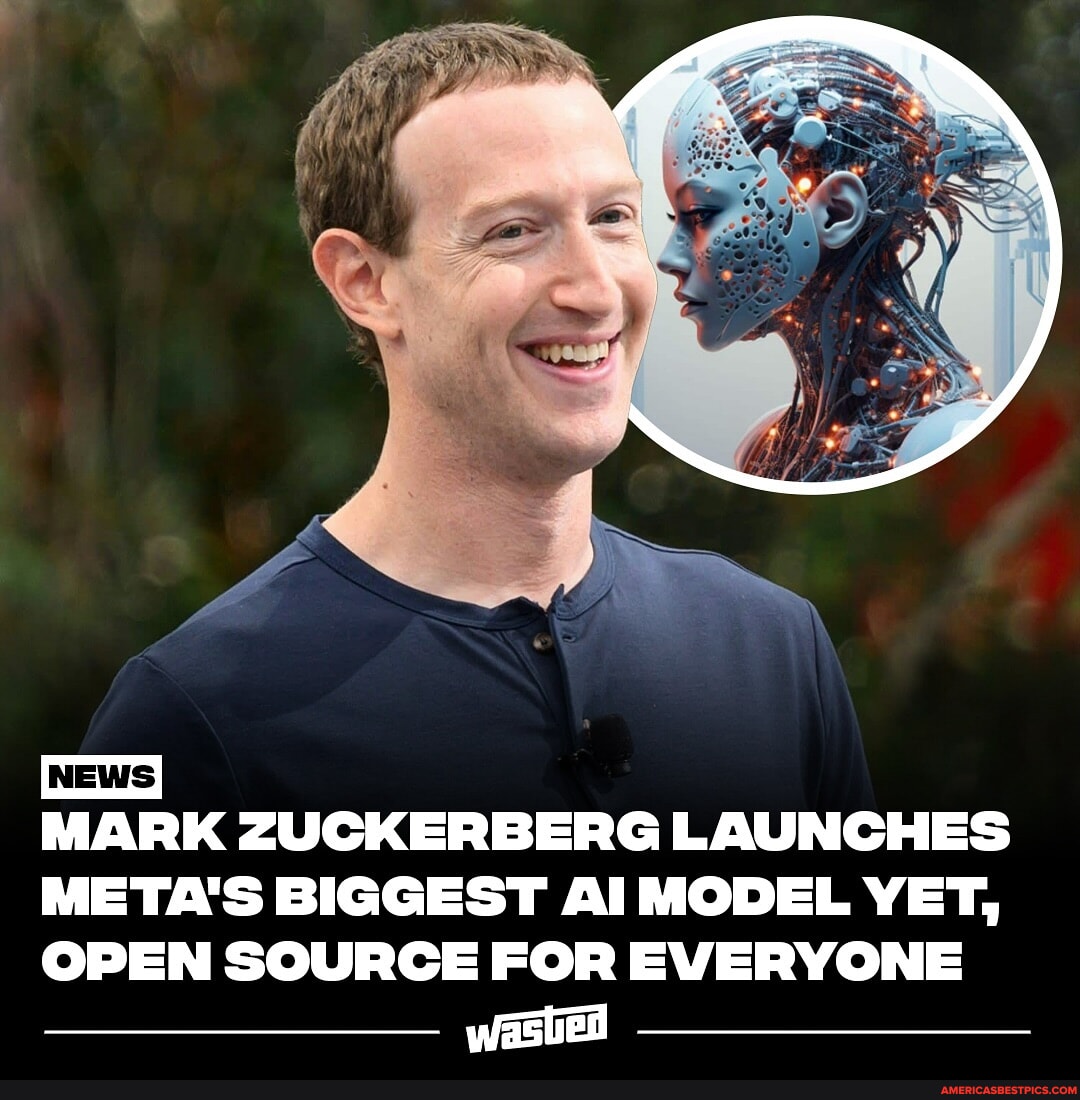 Mark Zuckerberg has unveiled Meta’s most substantial AI model to date ...