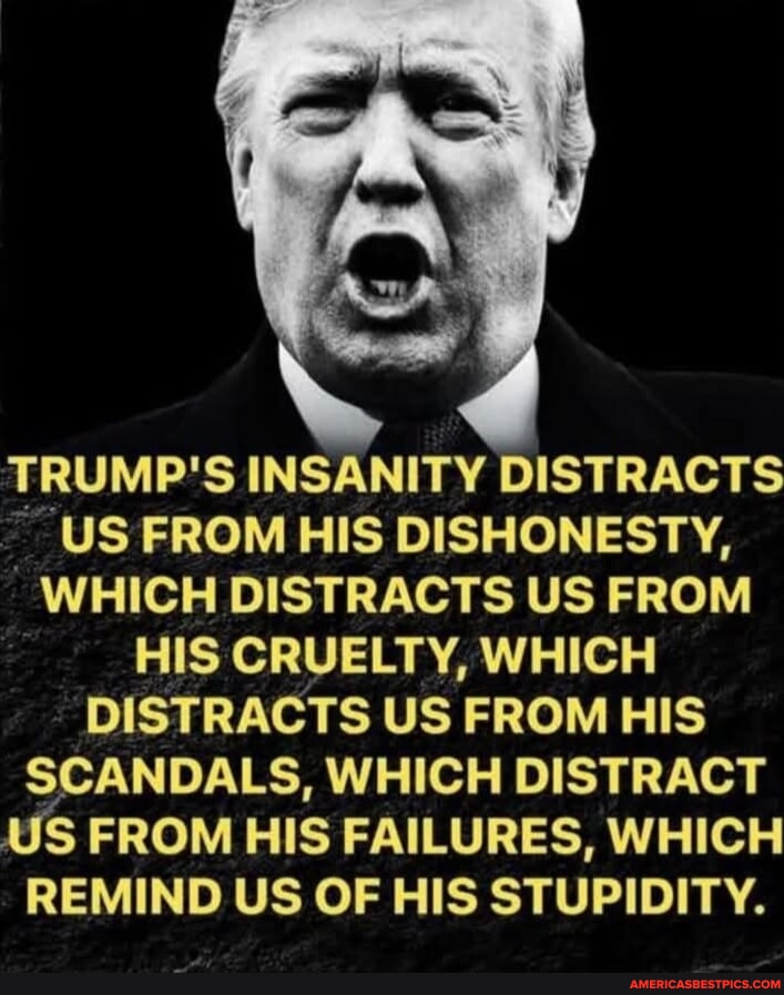 TRUMP'S INSANITY DISTRACTS US FROM HIS DISHONESTY, WHICH DISTRACTS US ...