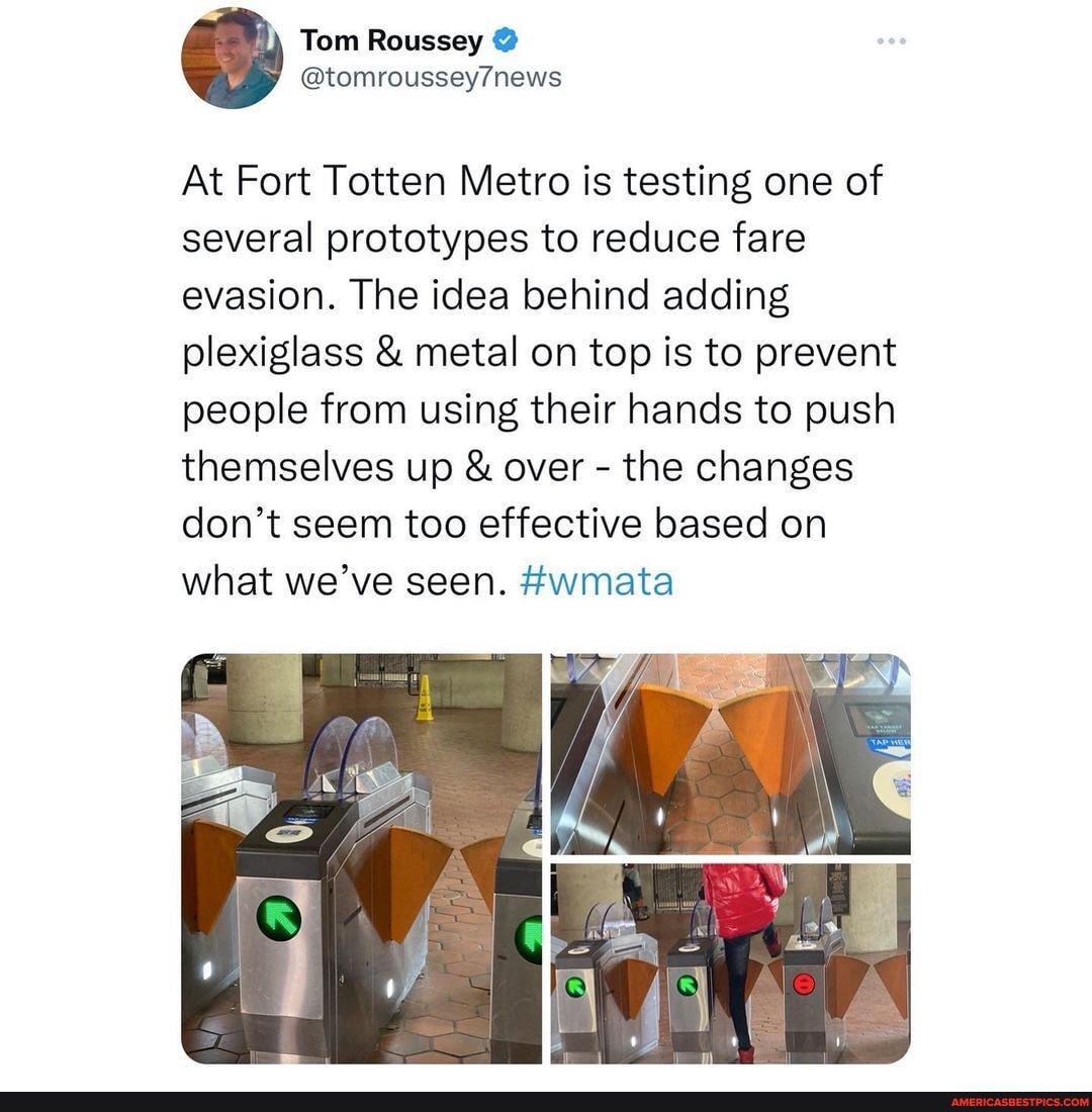 Tom Roussey Body 🫠💀 - Tom Roussey At Fort Totten Metro is testing one of several ...