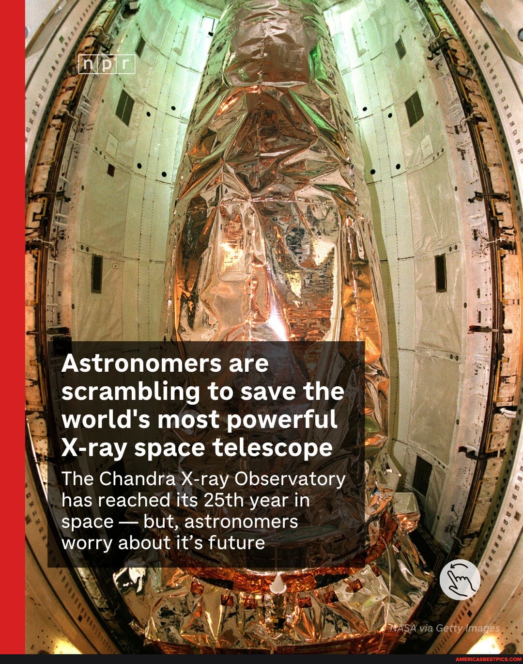 The Chandra XRay Observatory is a oneofakind instrument thats currently ...
