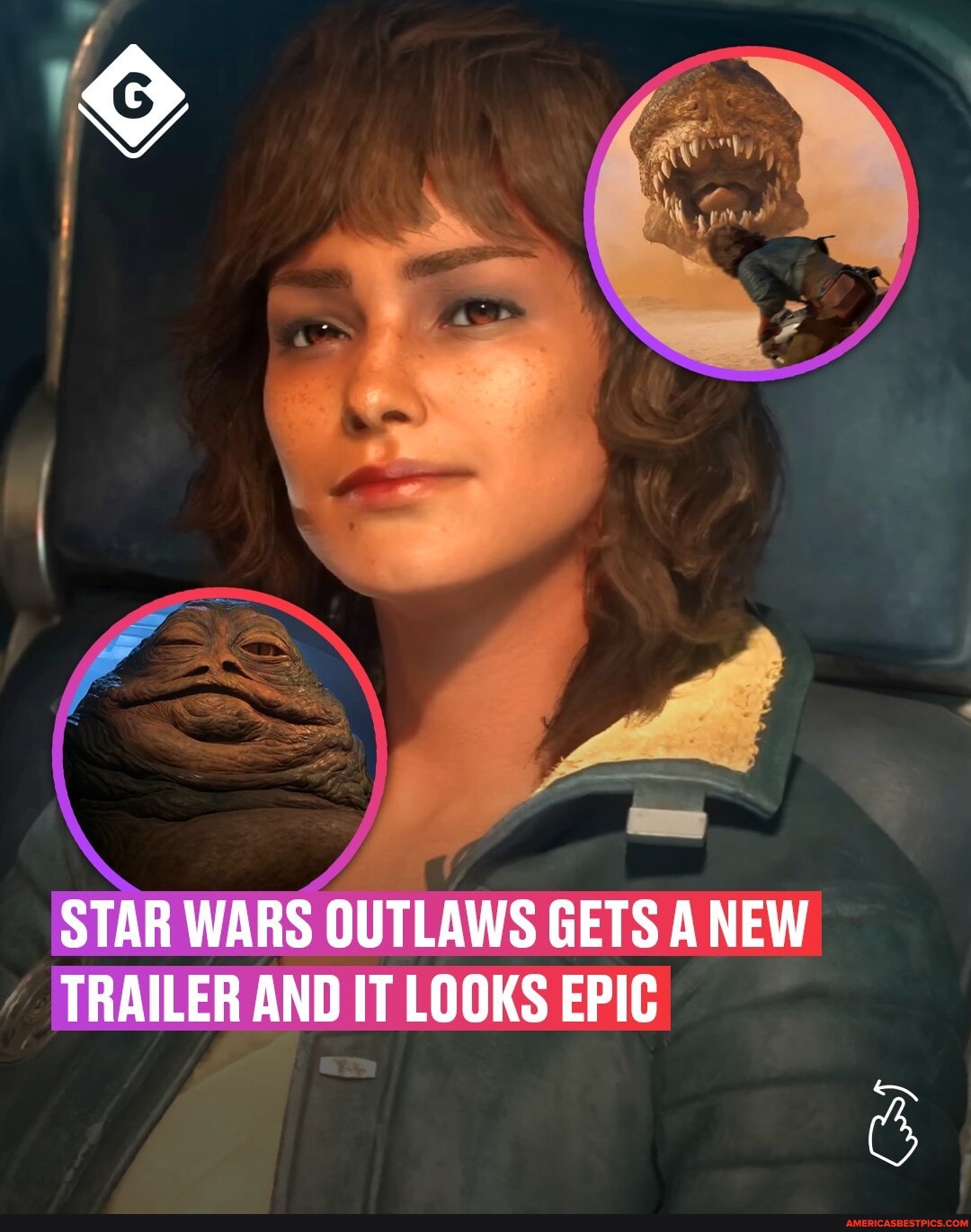 Star Wars Outlaws looks incredible Swipe to see the trailer - STAR WARS ...