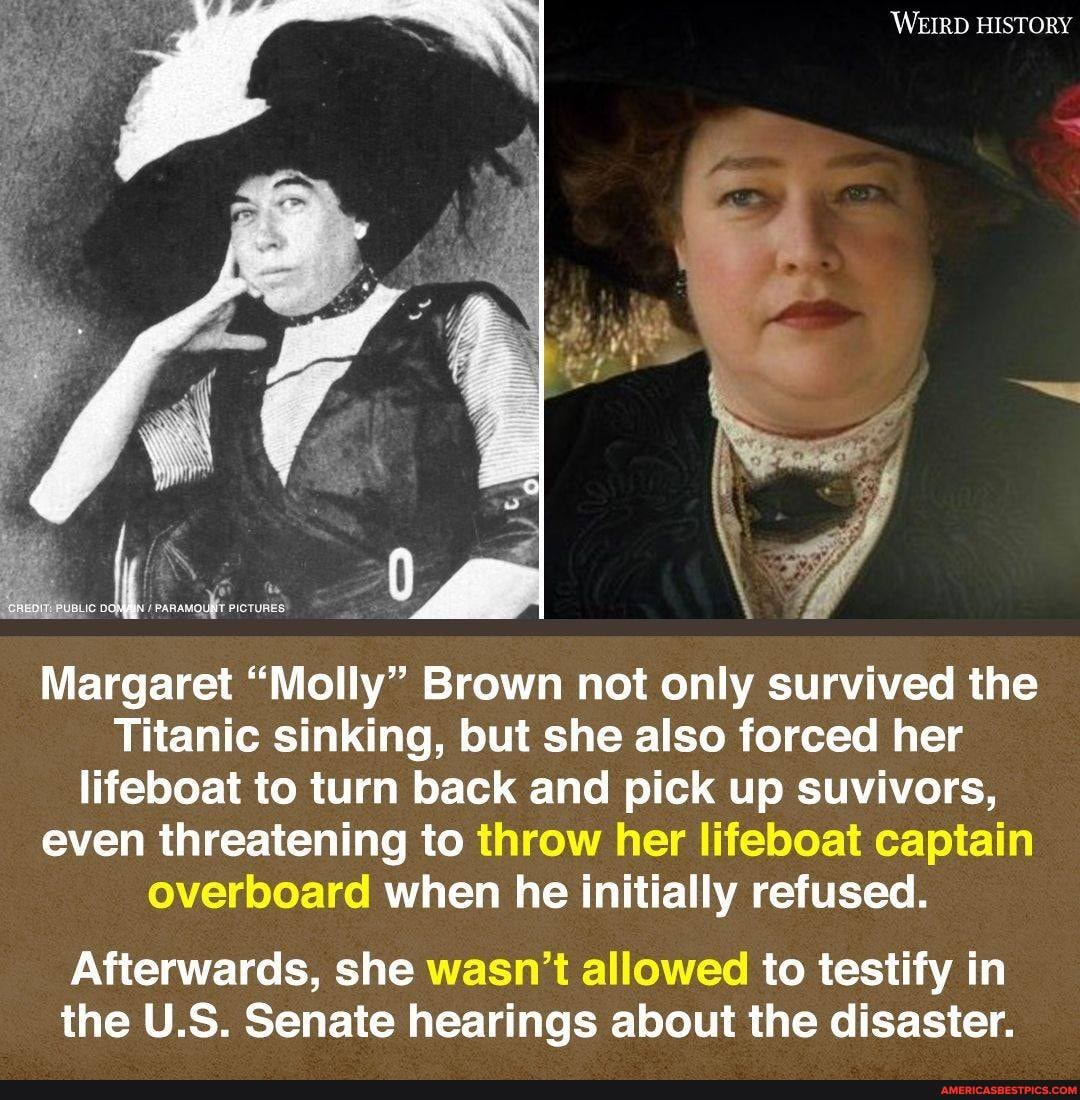13 Fascinating Facts About 'Molly' Brown, The Real-Life Titanic ...