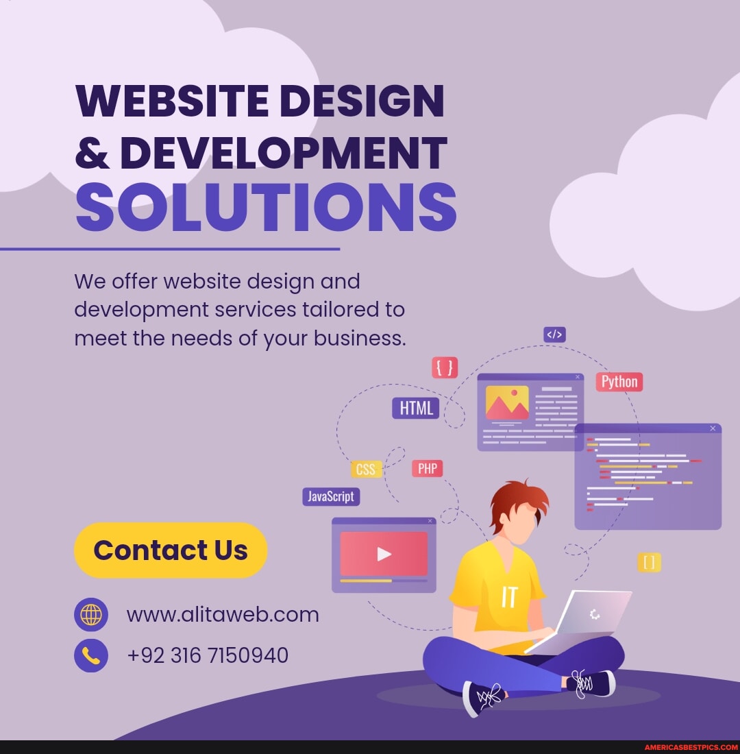 WEBSITE DESIGN & DEVELOPMENT SOLUTIONS We offer website design and ...