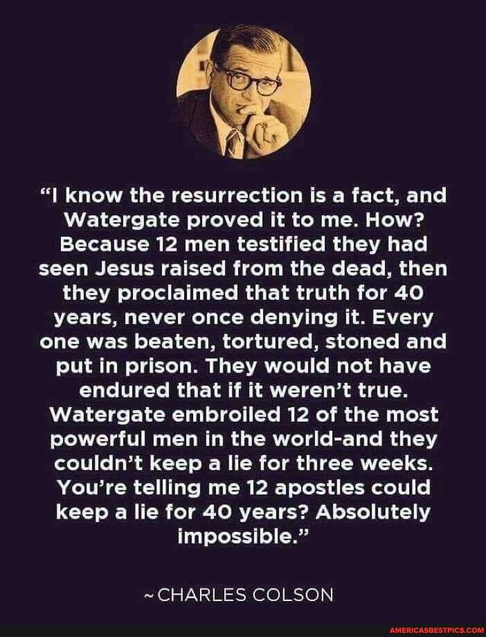 The resurrection is a fact! - know the resurrection is a fact, and ...